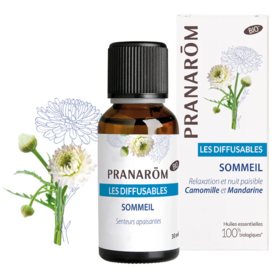 Pranarom Huile Essentielle à diffuser Sommeil BIO 30 ml