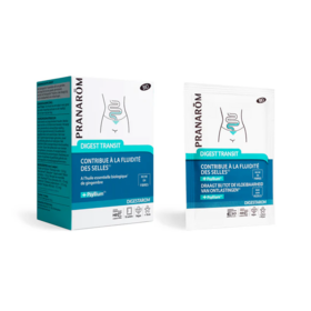 Pranarom Digest transit contribue à la fluidité des selles BIO 10 sachets