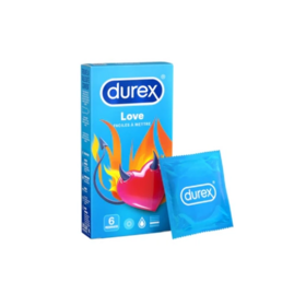 Durex Love 6 Préservatifs faciles à mettre