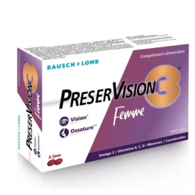 PreserVision 3 Femme 60 capsules – Vision et ossature