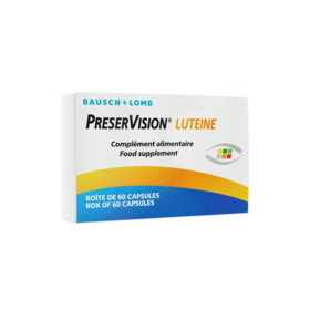 PreserVision Lutéine – 60 capsules – Protection visuelle et antioxydante