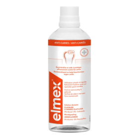 Elmex Protections Caries Bain de bouche au fluor 400 ml
