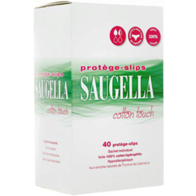 Saugella Protège-Slip Cotton Touch - 40 pièces