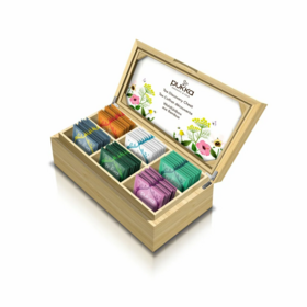Pukka Coffret Découverte en Bambou – Thés et Infusions Bio 6 variétés, 42 sachets