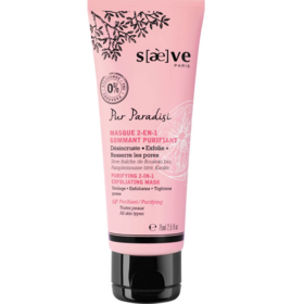 PUR PARADISI - Masque 2-en-1 Gommant Purifiant Bio - 75 ml
