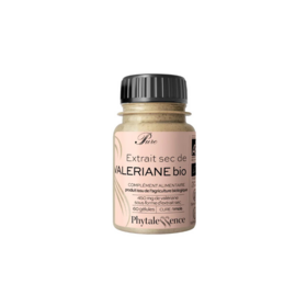 Phytalessence Pure Extrait sec de Valériane BIO 60 gélules