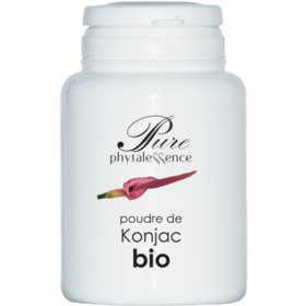 PURE - Poudre de Konjac Bio - 60 gélules