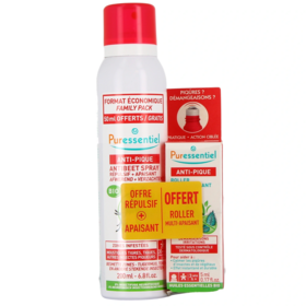 Puressentiel Anti-pique spray répulsif et apaisant 200 ml — protection moustiques et tiques