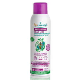 Puressentiel Anti-Poux spray répulsif environnement 150 ml — protection textiles et objets