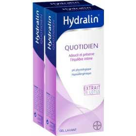 QUOTIDIEN - Gel Lavant Intime - Lot de 2 x 200 ml