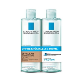 La Roche-Posay Effaclar eau micellaire ultra  2 x 400 ml