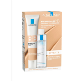 La Roche-Posay Hydraphase BB Crème Teinte Claire 40ml + Eau Micellaire offerte