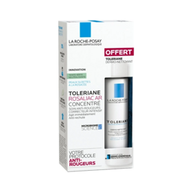 La Roche-Posay Coffret Toleriane Rosaliac AR Concentré 50ml + Toleriane Dermo-nettoyant 50ml offert