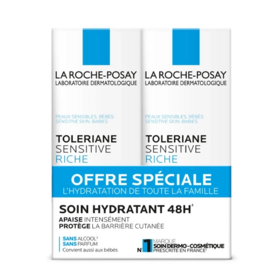 La Roche-Posay Toleriane Crème apaisante riche Sensitive 2 x 40 ml