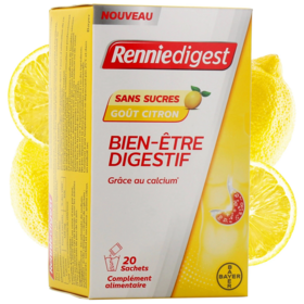 Renniedigest Goût Citron 20 sachets
