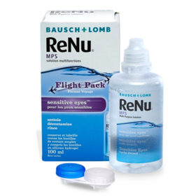 Renu MPS Solution Multifonctions Lentilles Souples Flacon Format voyage 100 ml