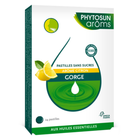 Pastilles Sans Sucres Citron - 24 pastilles