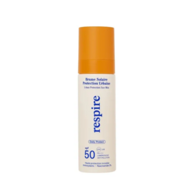 Respire Brume Solaire protection urbaine SPF50 visage 75ml hydratante