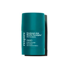 Respire Déodorant Stick menthe eucalyptus 50 g – déodorant naturel efficacité 48 h
