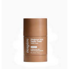 Respire Déodorant efficacité 48h vanille tonka stick 50 g — protection naturelle anti-odeurs