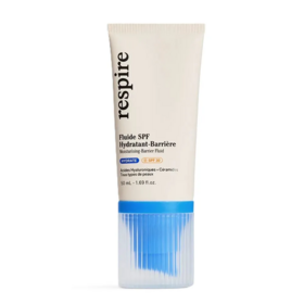 Respire Fluide SPF30 hydratant-barrière 50 ml — soin visage hydratation 48h et anti-uv