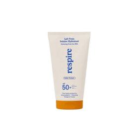 Respire Lait frais solaire hydratant SPF50+ 150 ml – très haute protection solaire