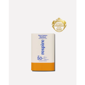 Respire Stick Solaire Anti-taches SPF50+ 15 g — stick solaire anti-taches visage très haute protection