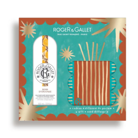 Roger & Gallet Bois d’Orange Coffret Eau Parfumée 100 ml + Diffuseur de Parfum coffret parfumé tonifiant