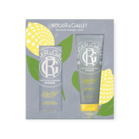 Roger & Gallet Coffret Cologne Twist – Eau de Cologne 100 ml + Gel Douche 200 ml Offert