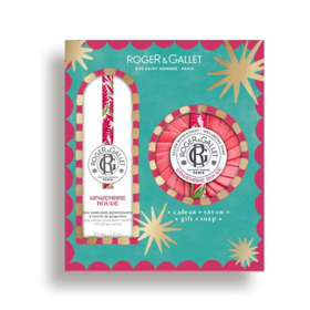 Roger & Gallet Gingembre Rouge Coffret Eau Parfumée 30 ml + Savon 100 g coffret parfumé énergisant