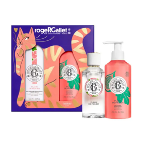 Roger & Gallet coffret Fleur de Figuier 100 ml et 250 ml — eau parfumée et lait corps