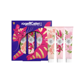 Roger & Gallet coffret trio crèmes mains 3x30 ml — soins nourrissants parfumés