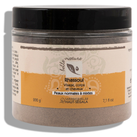 Rhassoul - Argile minérale - Soins Corporels et Capillaires - 200 g