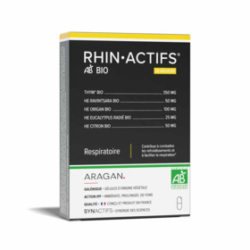 Aragan SynActifs RhinActifs Bio Respiratoire 10 gélules – Confort respiratoire et défenses naturelles
