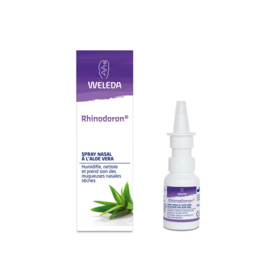 Weleda rhinodoron soin nasal à l’aloe vera 20 ml hydratation & soin des muqueuses