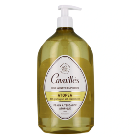 Cavaillès Huile lavante relipidante atopea 1l – soin nettoyant peaux sensibles atopiques