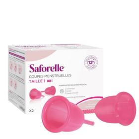 Saforelle Coupes Menstruelles Taille 1 x2