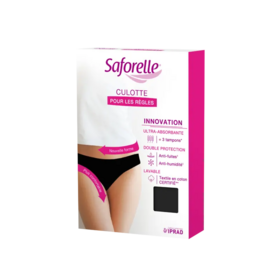 Saforelle Culotte Ultra Absorbante Noire 40