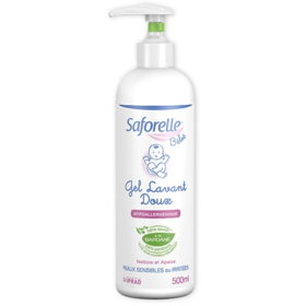 SAFORELLE Gel Lavant Doux Bébé - 500 ml