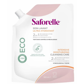 Saforelle Soin lavant intime ultra hydratant recharge 500 ml — hygiène sécheresse intime