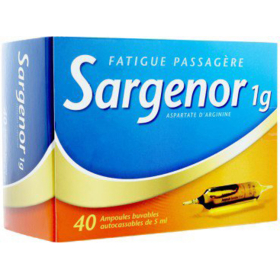 Sargenor 1 g Fatigue - 40 ampoules