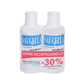 Saugella Emulsion Lavante Dermoliquide 2 x 500 ml