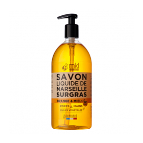 Savon de Marseille Liquide à l'Orange Miel - 1 litre