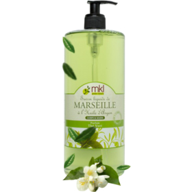 Savon de Marseille Liquide au Thé Vert - 1 litre