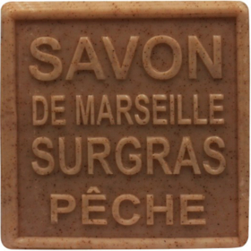Savon de Marseille Surgras Solide Pêche - 100 g