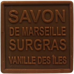 Savon de Marseille Surgras Solide Vanille des Iles - 100 g