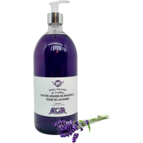 Savon Liquide de Marseille Fleur de Lavande - 1 litre
