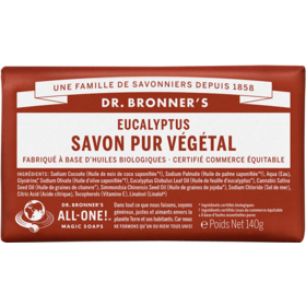 Savon Pur Végétal Solide Eucalyptus - 140 g