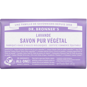 Savon Pur Végétal Solide Lavande - 140 g