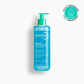 Bioderma Sébium Gel Moussant 400ml nettoyant peau grasse et imperfections